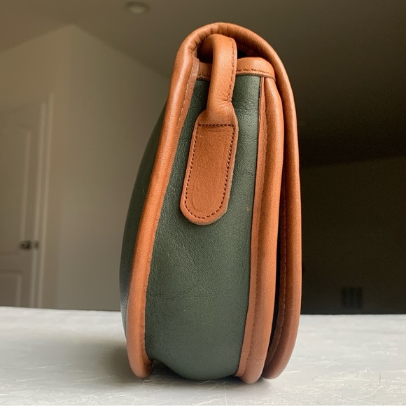 Spectator Mini Bag (6825) in Forest/Tabac | Vintage Coach Crossbody Shoulder Bag - Picture 4 of 15